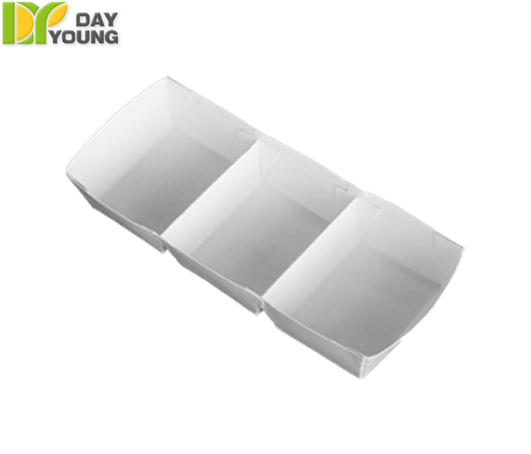 Paper Food Containers | Grocery Containers | Small 3 Grid Tray｜Paper Food Containers Manufacturer &amp;amp;amp; Supplier - Day Young, Taiwan